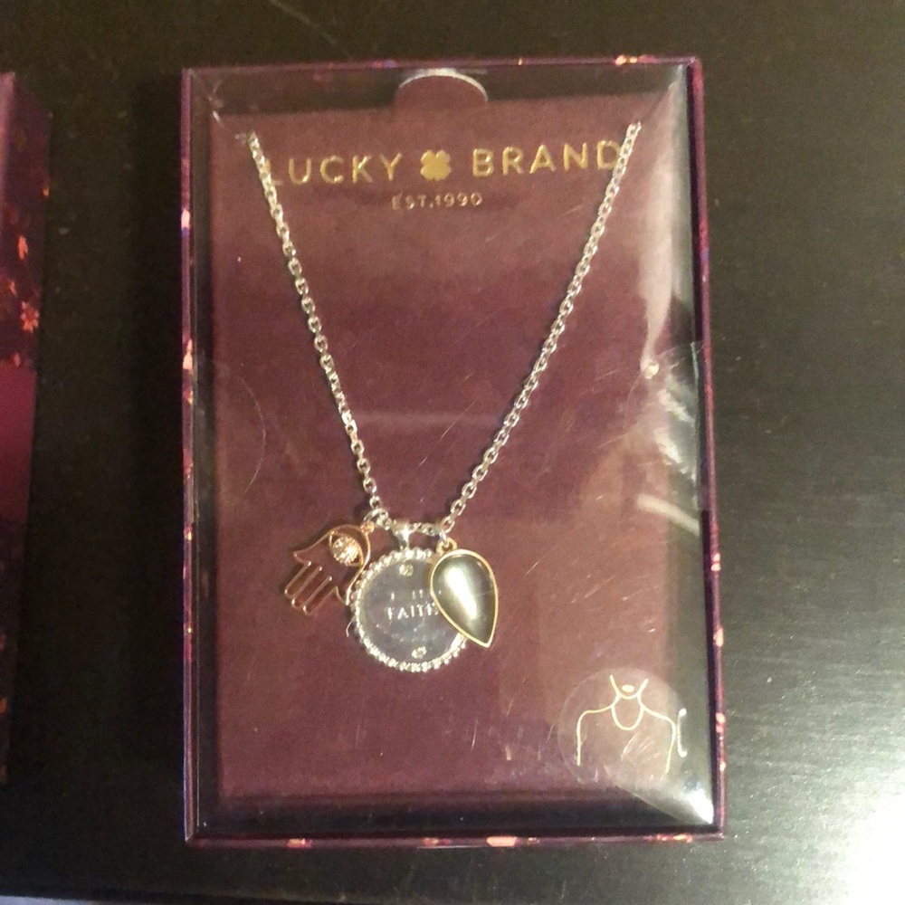 ✨BRAND NEW✨ Lucky Brand Faith Necklace